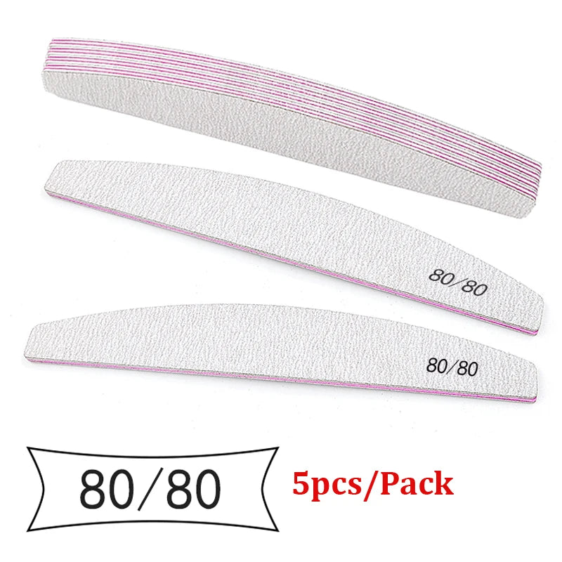 Nail file 5 pcs