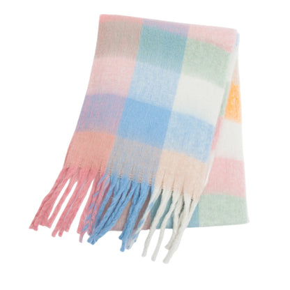 Regenbogen-Pashmina-Winterschal