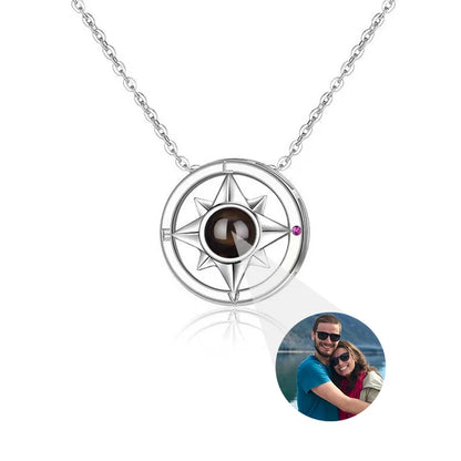 Photo projection necklace