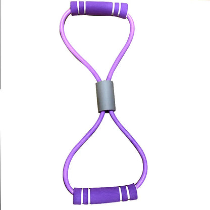 Resistance Bands with Foam - Yoga & Fitness Training for Women