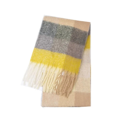 Regenbogen-Pashmina-Winterschal