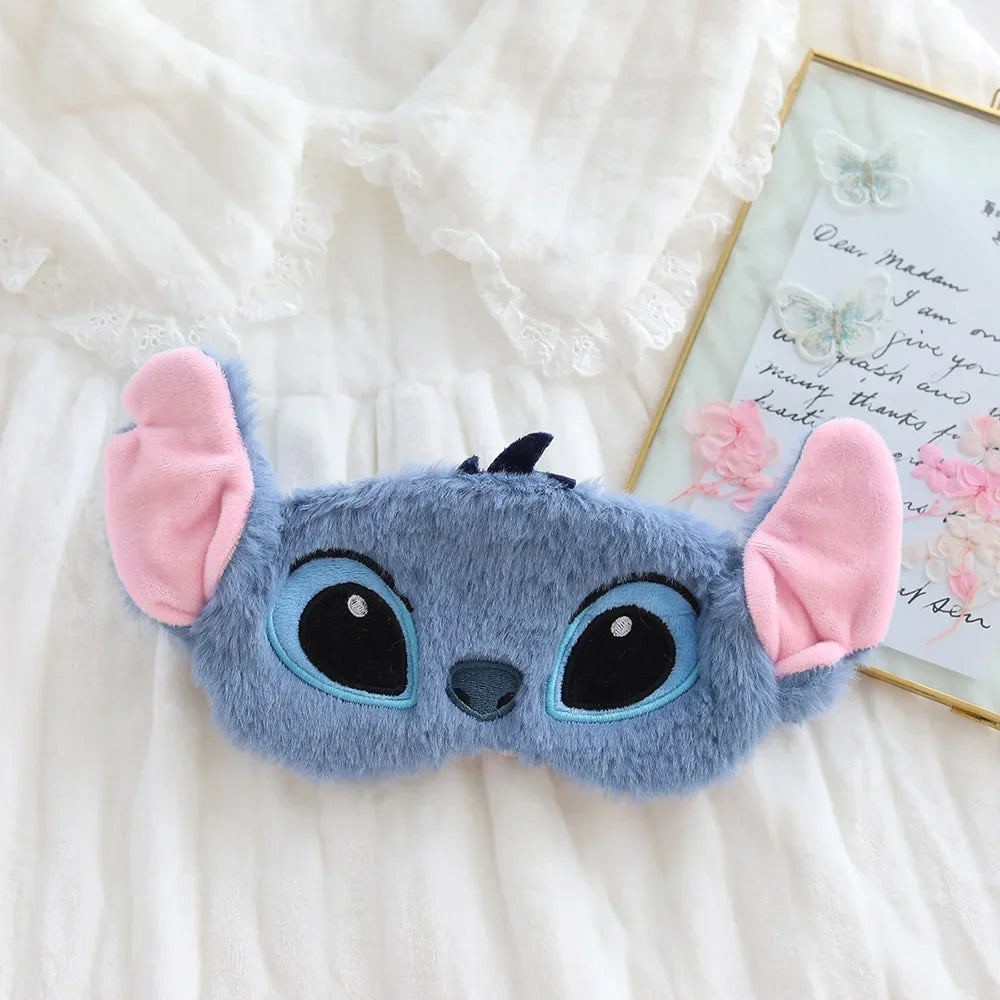 Stitch Kawaii Eye Mask - Comfortable and Light Blocking for Sleep