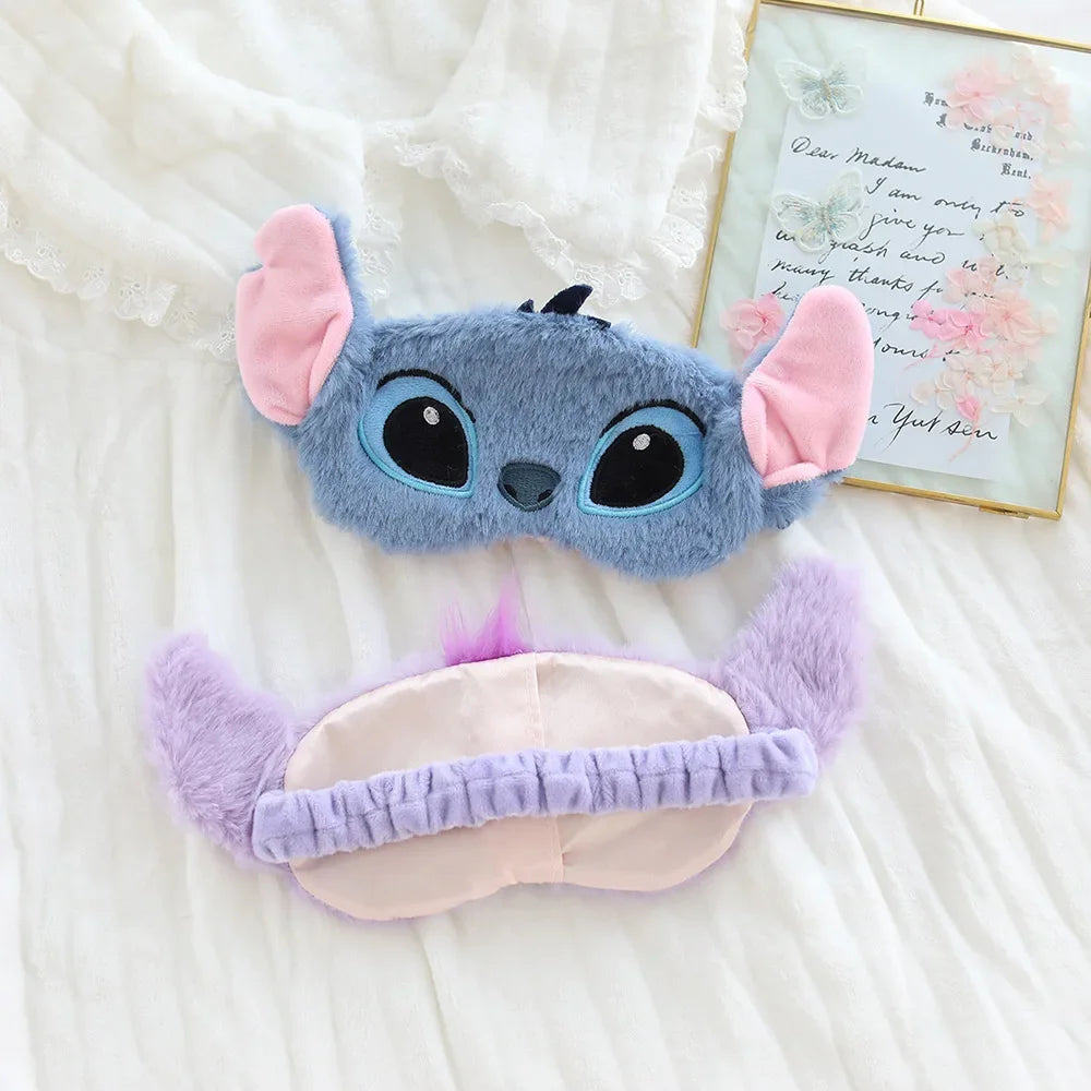 Stitch Kawaii Eye Mask - Comfortable and Light Blocking for Sleep