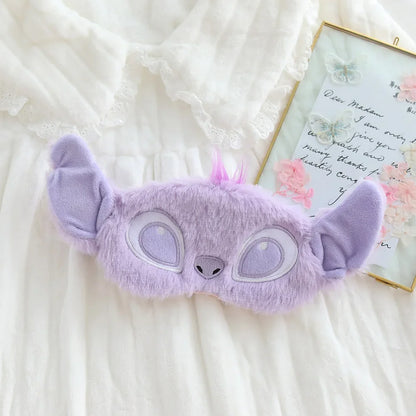 Stitch Kawaii Eye Mask - Comfortable and Light Blocking for Sleep