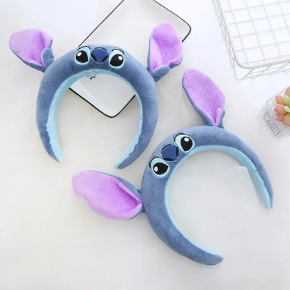 Tiara Kawaii Stitch – Acessório de Cabelo Fofo para Todas as Idades